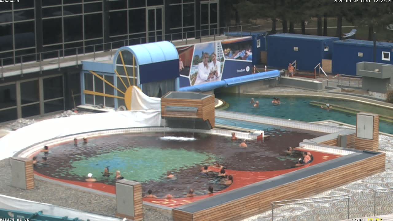 Archiv Foto Webcam Bad Füssing: Johannesbad-Therme Felsenlagune