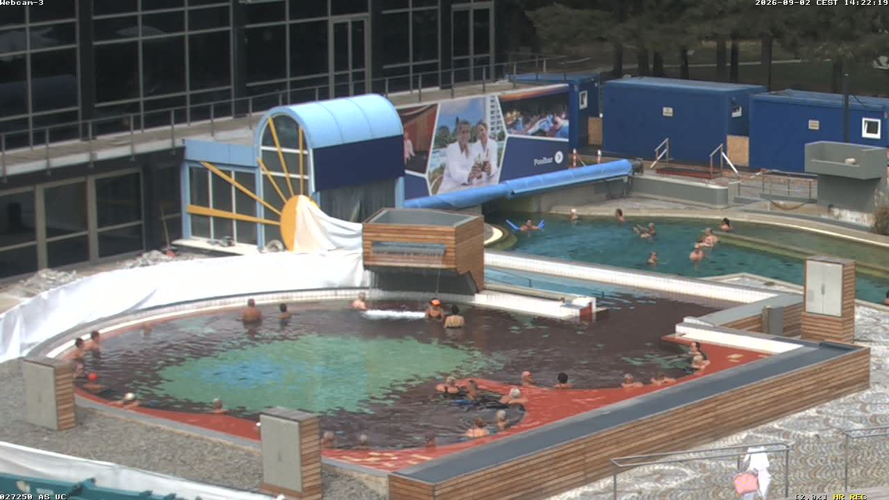 Archiv Foto Webcam Bad Füssing: Johannesbad-Therme Felsenlagune