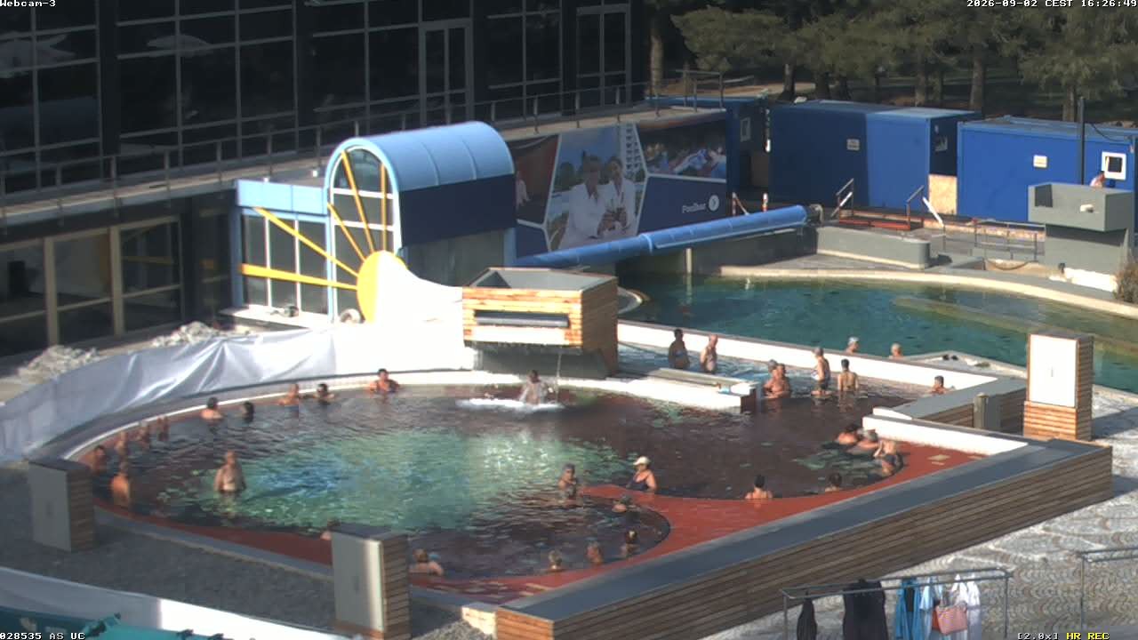 Archiv Foto Webcam Bad Füssing: Johannesbad-Therme Felsenlagune