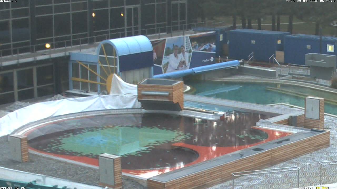 Archiv Foto Webcam Bad Füssing: Johannesbad-Therme Felsenlagune