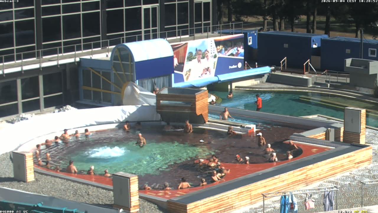 Archiv Foto Webcam Bad Füssing: Johannesbad-Therme Felsenlagune