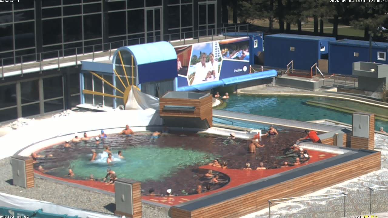Archiv Foto Webcam Bad Füssing: Johannesbad-Therme Felsenlagune