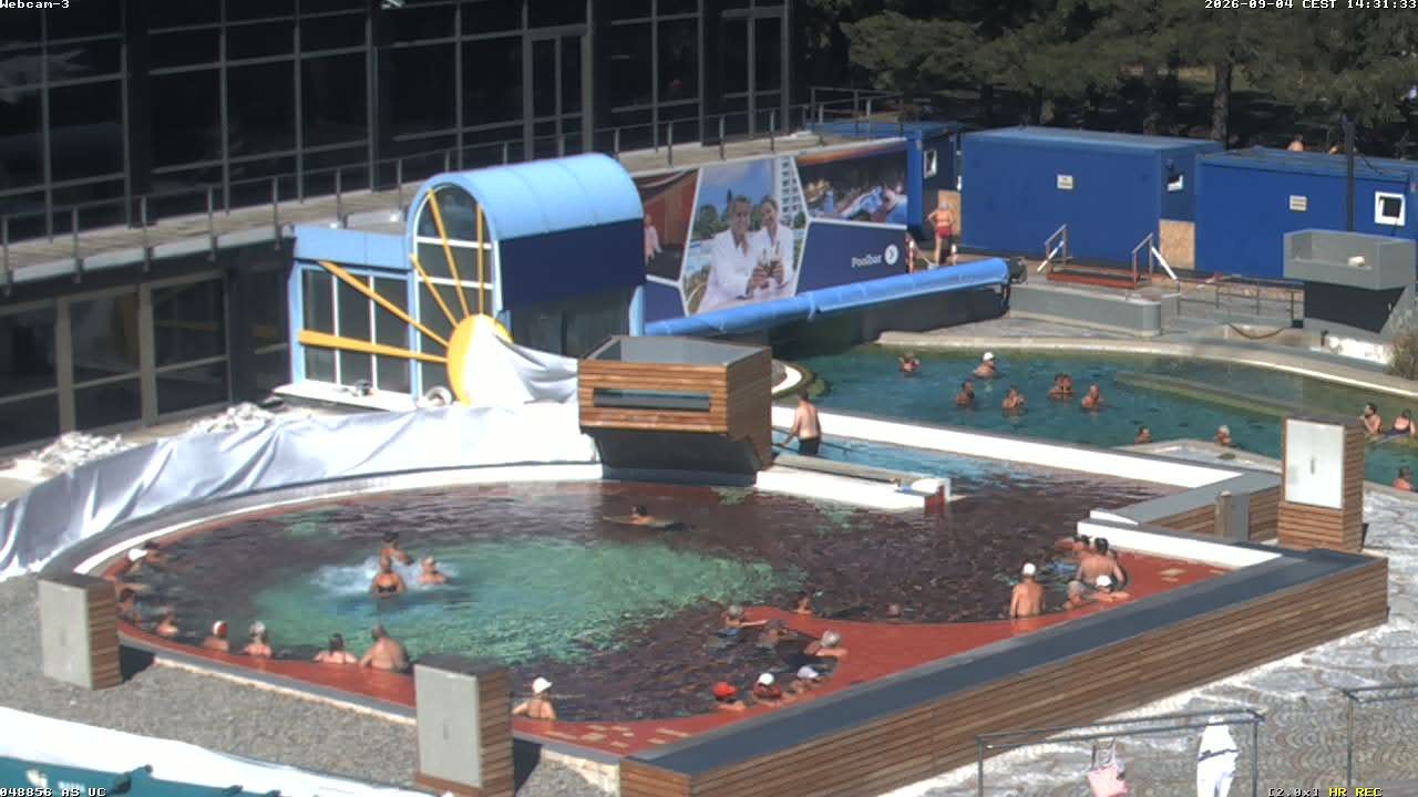 Archiv Foto Webcam Bad Füssing: Johannesbad-Therme Felsenlagune