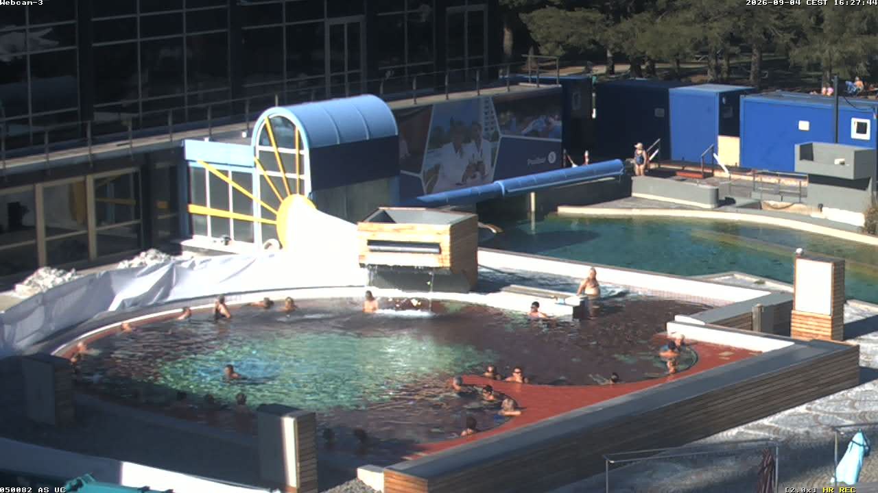 Archiv Foto Webcam Bad Füssing: Johannesbad-Therme Felsenlagune