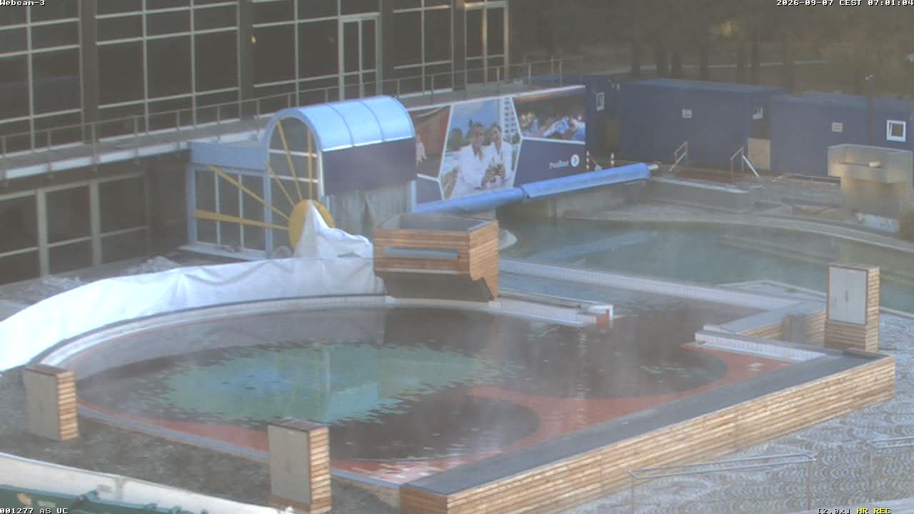Archiv Foto Webcam Bad Füssing: Johannesbad-Therme Felsenlagune
