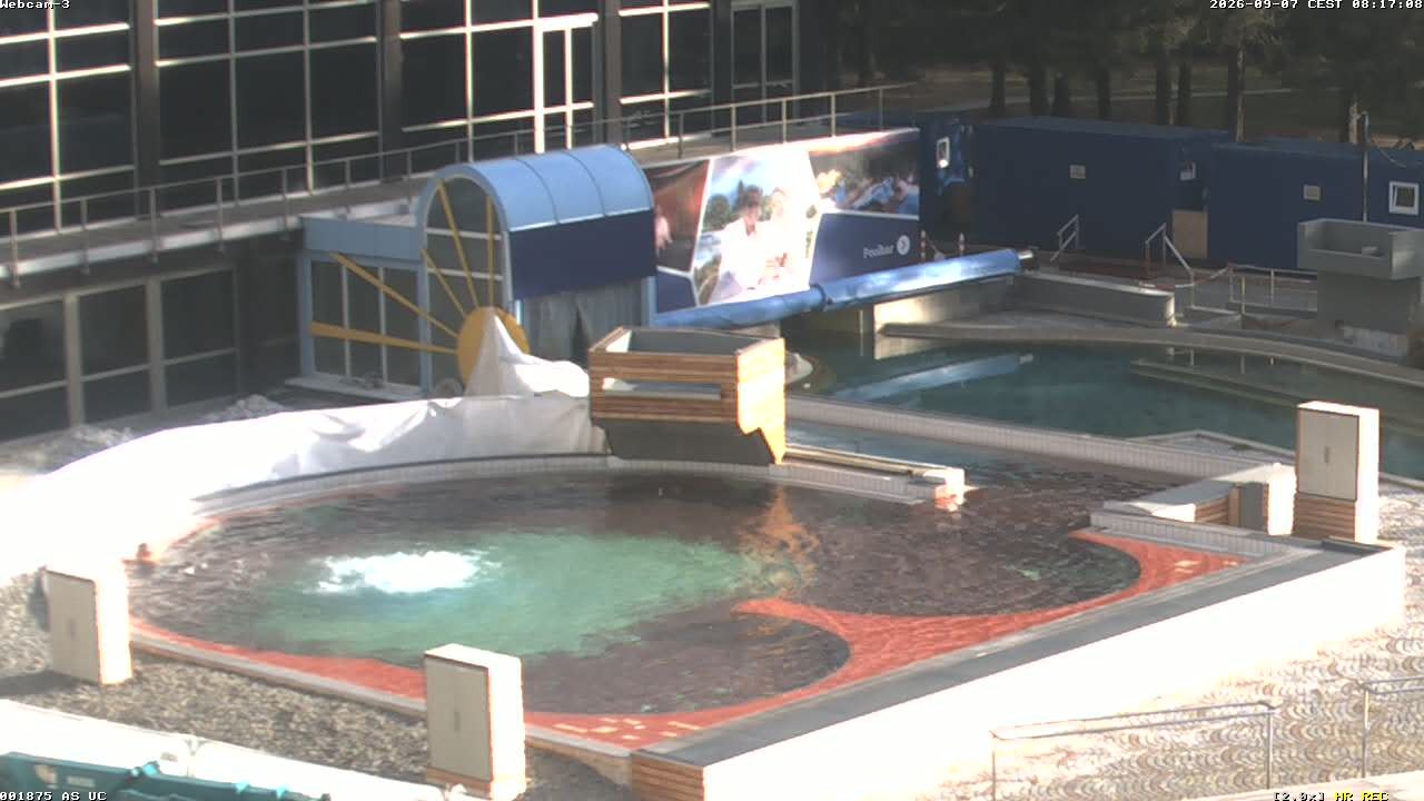 Archiv Foto Webcam Bad Füssing: Johannesbad-Therme Felsenlagune