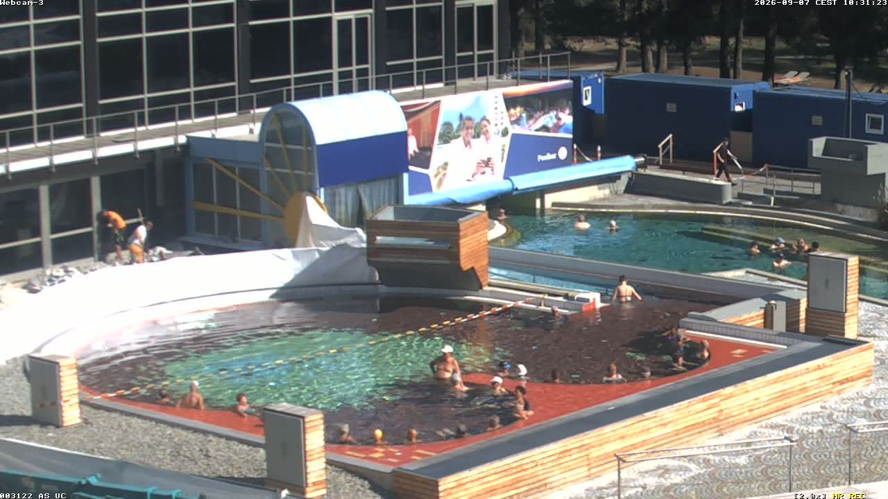 Archiv Foto Webcam Bad Füssing: Johannesbad-Therme Felsenlagune