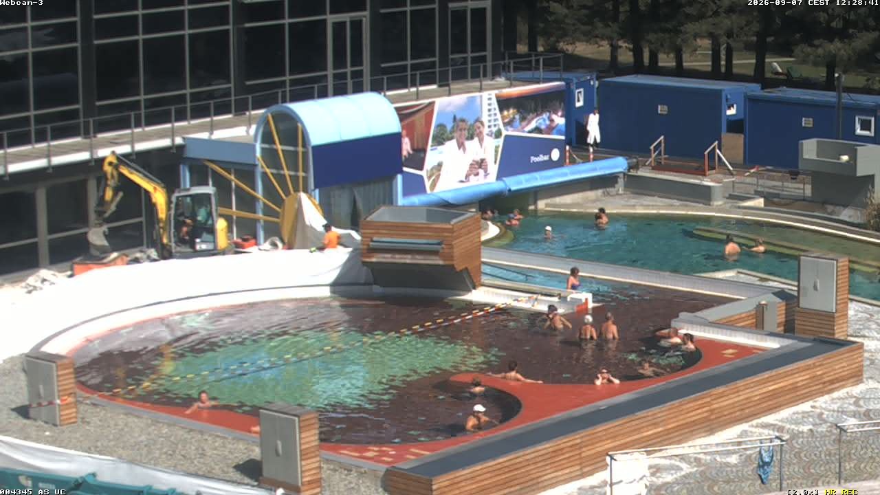 Archiv Foto Webcam Bad Füssing: Johannesbad-Therme Felsenlagune
