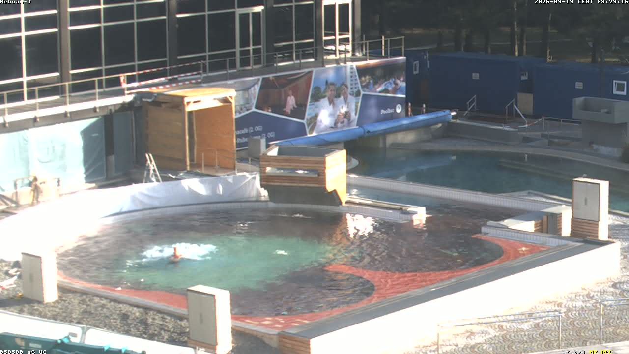 Archiv Foto Webcam Bad Füssing: Johannesbad-Therme Felsenlagune