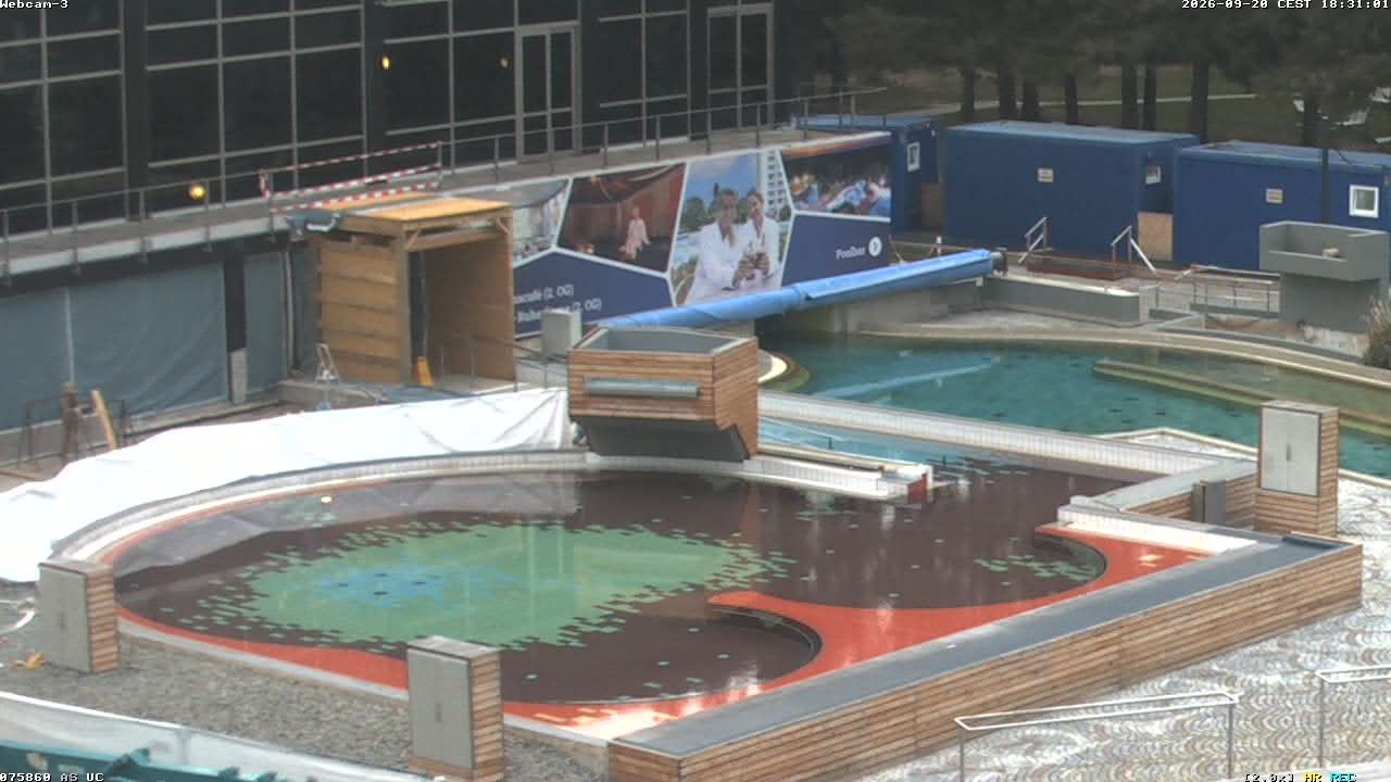 Archiv Foto Webcam Bad Füssing: Johannesbad-Therme Felsenlagune