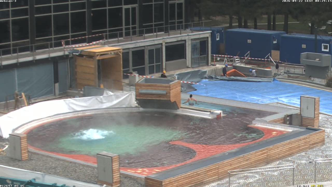 Archiv Foto Webcam Bad Füssing: Johannesbad-Therme Felsenlagune