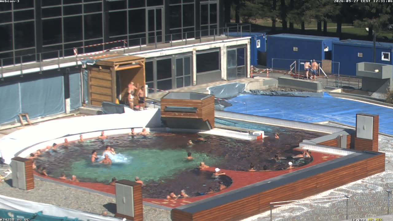 Archiv Foto Webcam Bad Füssing: Johannesbad-Therme Felsenlagune