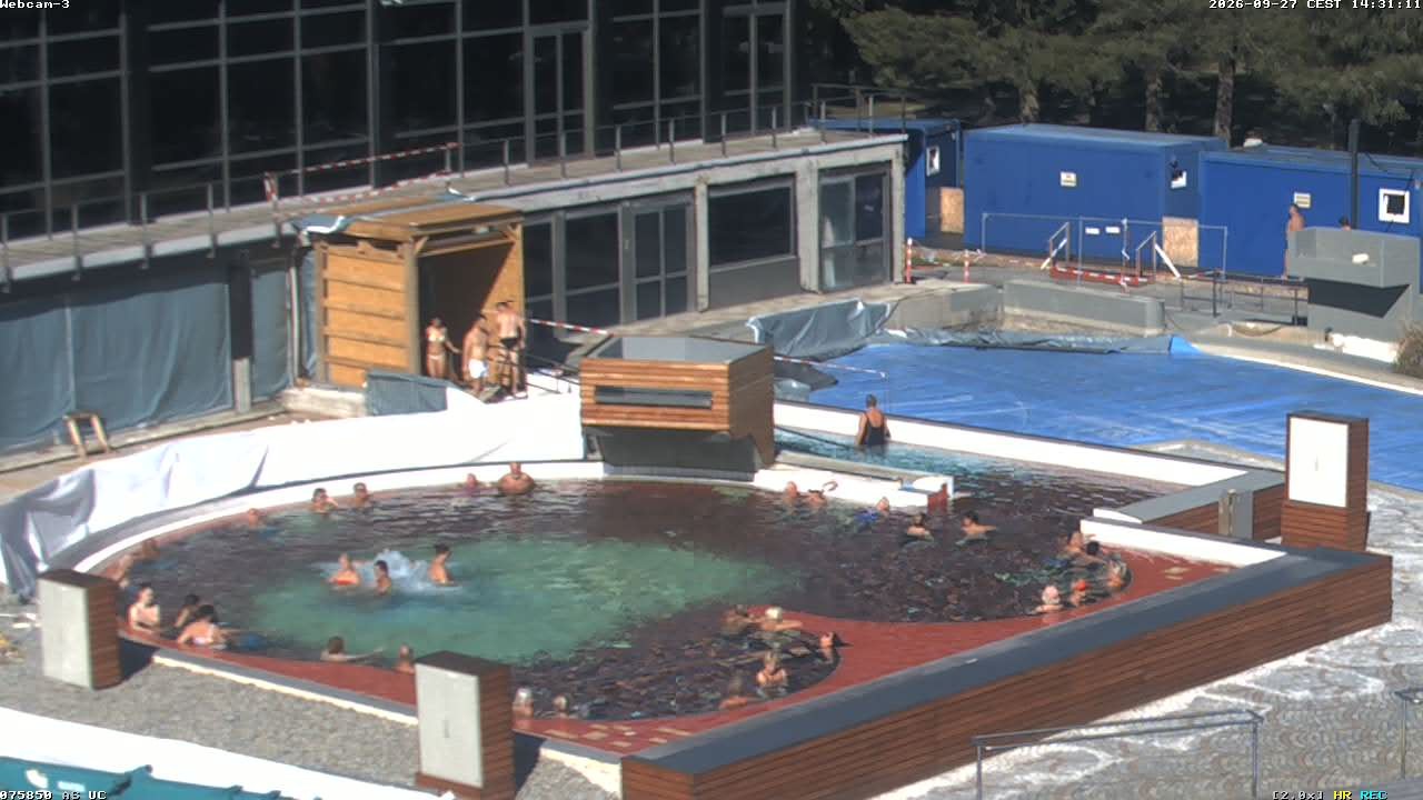 Archiv Foto Webcam Bad Füssing: Johannesbad-Therme Felsenlagune