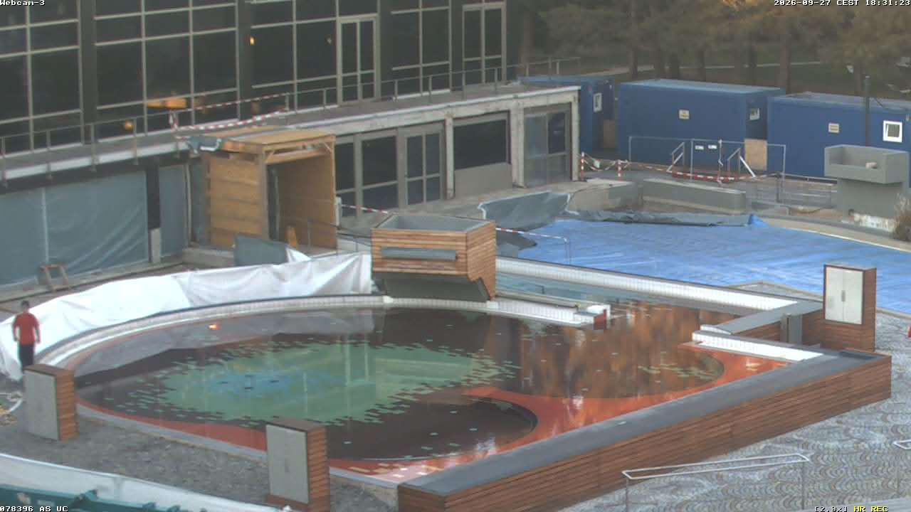 Archiv Foto Webcam Bad Füssing: Johannesbad-Therme Felsenlagune