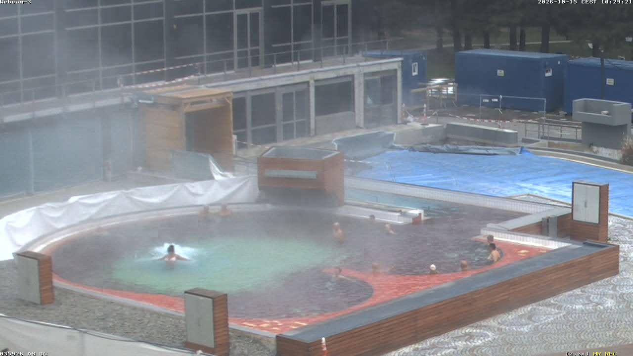 Archiv Foto Webcam Bad Füssing: Johannesbad-Therme Felsenlagune