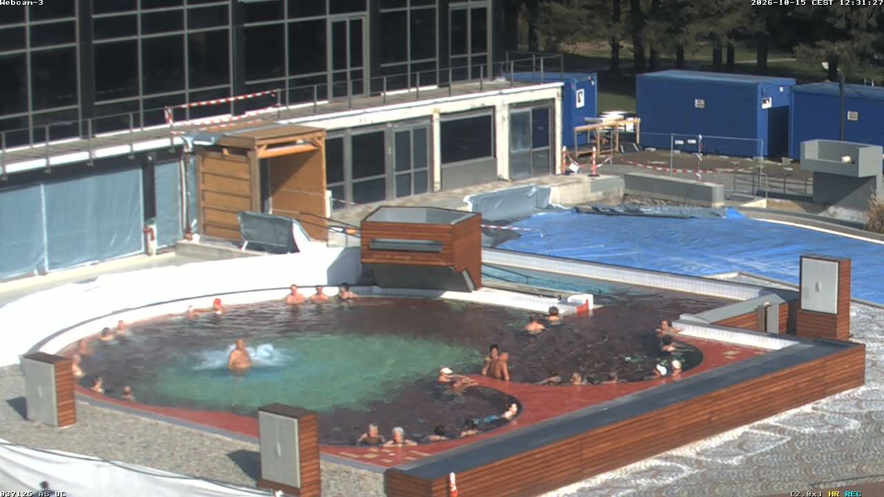 Archiv Foto Webcam Bad Füssing: Johannesbad-Therme Felsenlagune