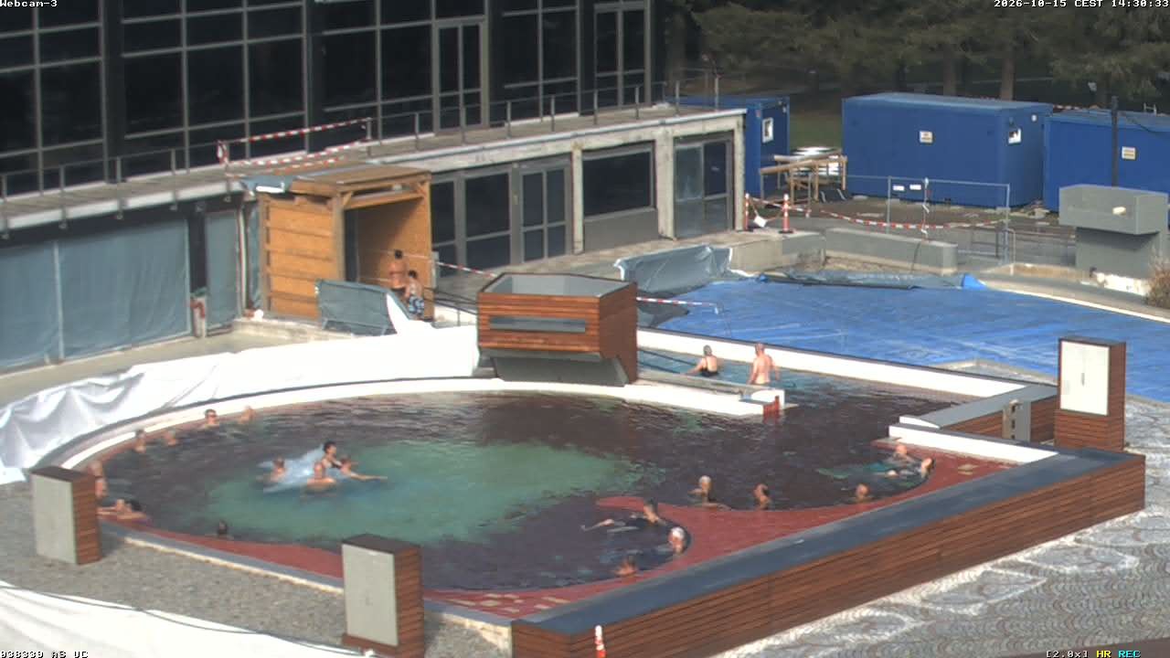Archiv Foto Webcam Bad Füssing: Johannesbad-Therme Felsenlagune