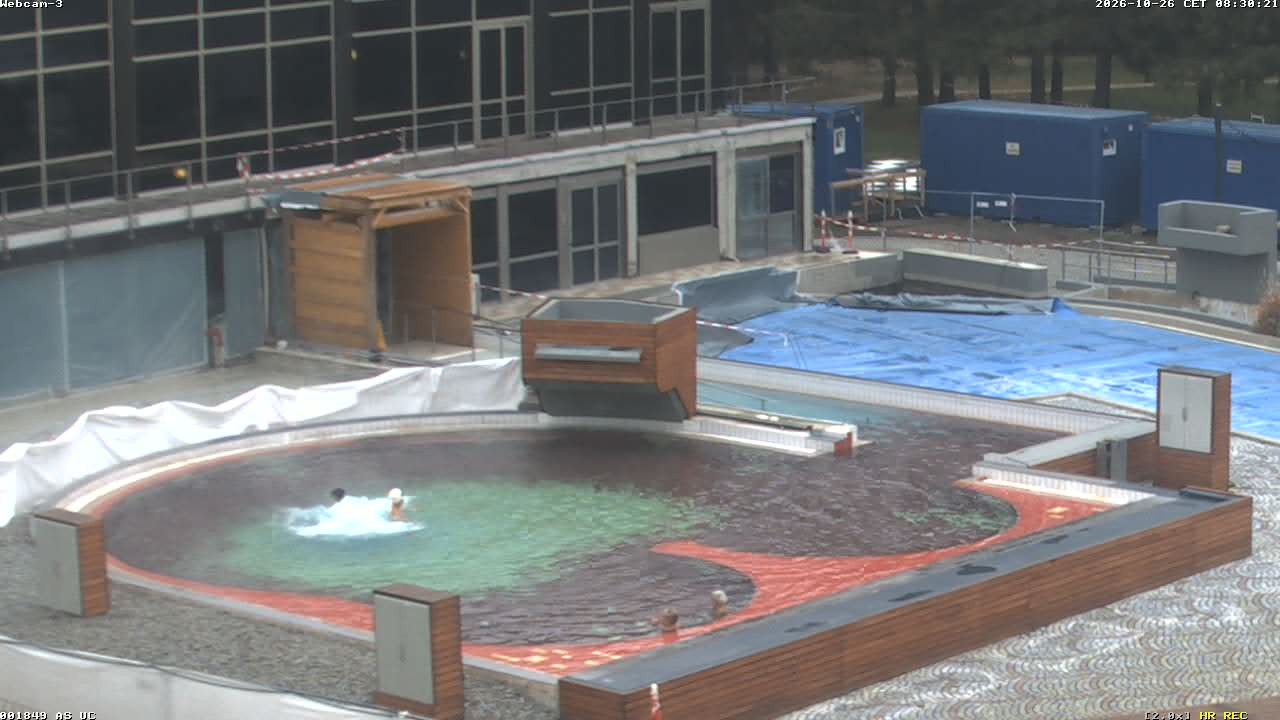 Archiv Foto Webcam Bad Füssing: Johannesbad-Therme Felsenlagune