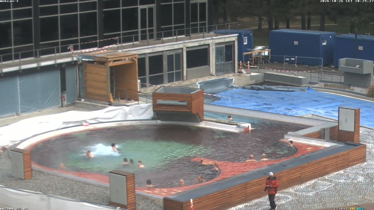 Archiv Foto Webcam Bad Füssing: Johannesbad-Therme Felsenlagune