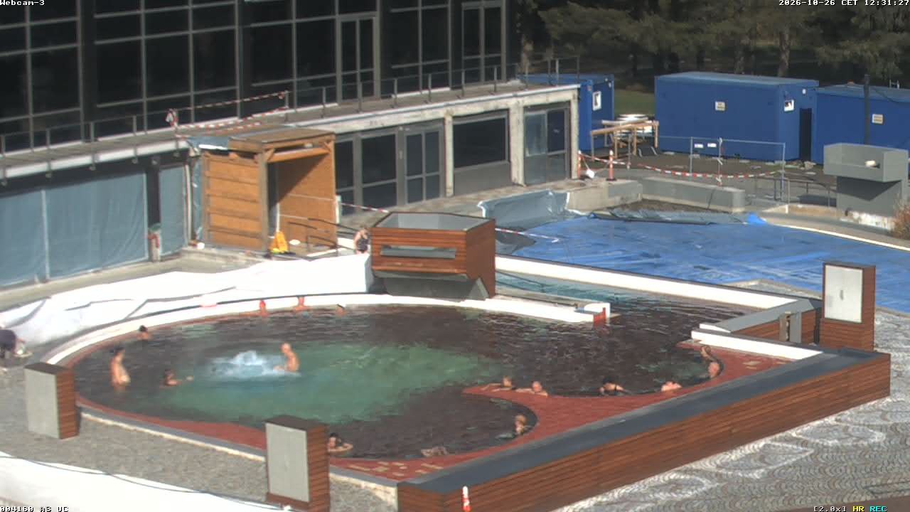 Archiv Foto Webcam Bad Füssing: Johannesbad-Therme Felsenlagune