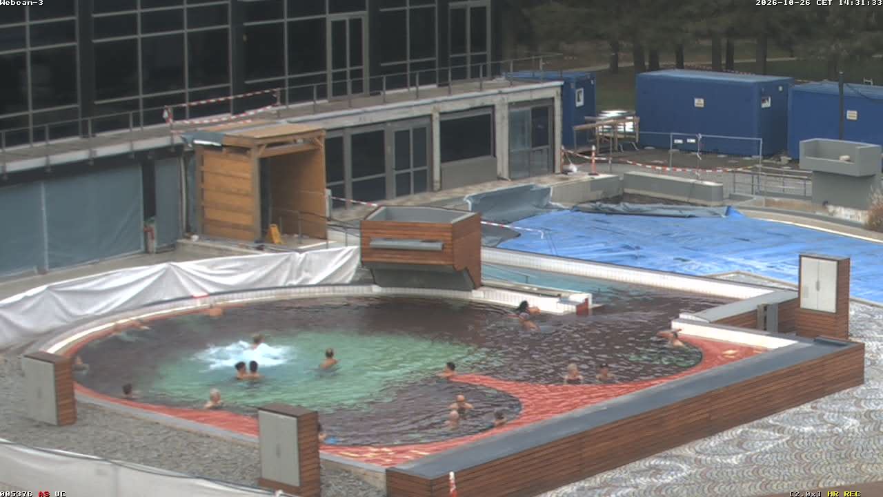 Archiv Foto Webcam Bad Füssing: Johannesbad-Therme Felsenlagune