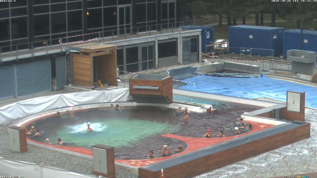 Archiv Foto Webcam Bad Füssing: Johannesbad-Therme Felsenlagune