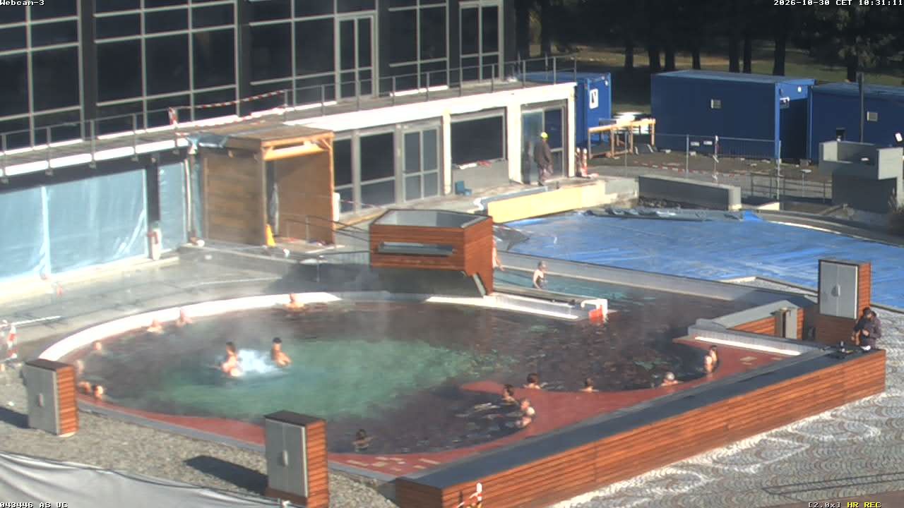 Archiv Foto Webcam Bad Füssing: Johannesbad-Therme Felsenlagune