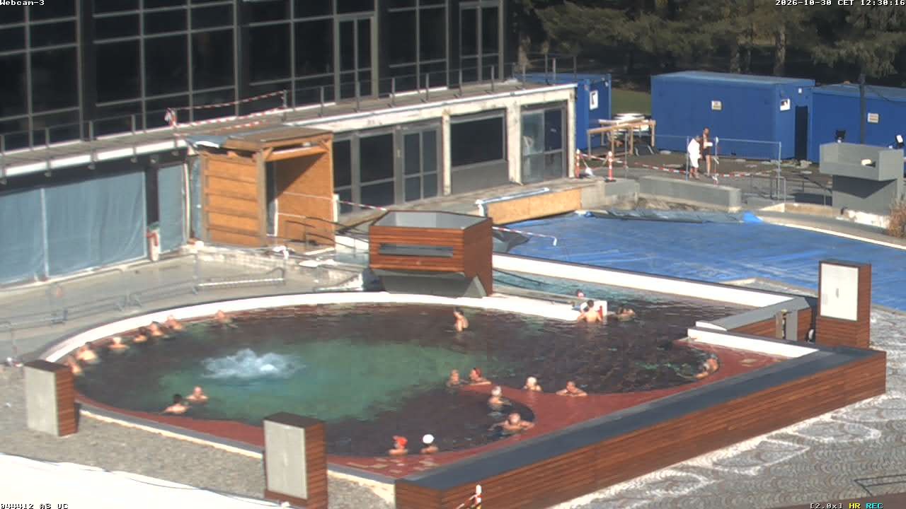 Archiv Foto Webcam Bad Füssing: Johannesbad-Therme Felsenlagune