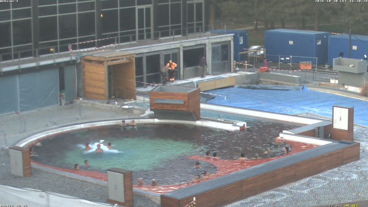 Archiv Foto Webcam Bad Füssing: Johannesbad-Therme Felsenlagune