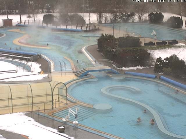 Archiv Foto Webcam Bad Füssing: Blick auf die Johannesbad Therme