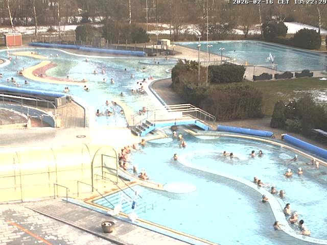 Archiv Foto Webcam Bad Füssing: Blick auf die Johannesbad Therme