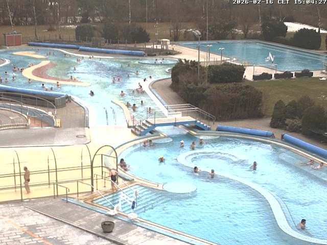 Archiv Foto Webcam Bad Füssing: Blick auf die Johannesbad Therme