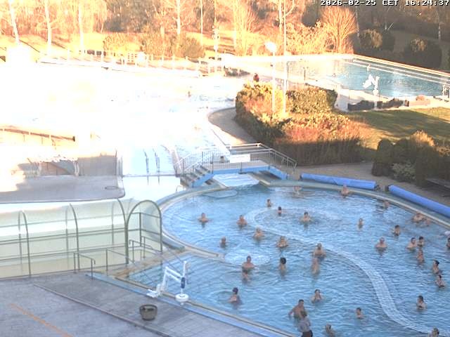 Archiv Foto Webcam Bad Füssing: Blick auf die Johannesbad Therme