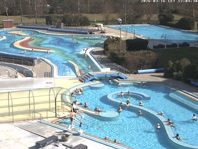Archiv Foto Webcam Bad Füssing: Blick auf die Johannesbad Therme