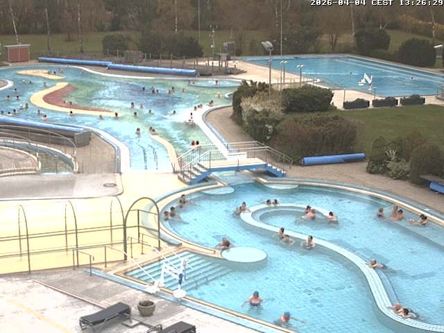 Archiv Foto Webcam Bad Füssing: Blick auf die Johannesbad Therme