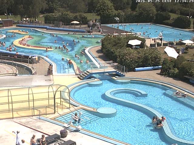 Archiv Foto Webcam Bad Füssing: Blick auf die Johannesbad Therme