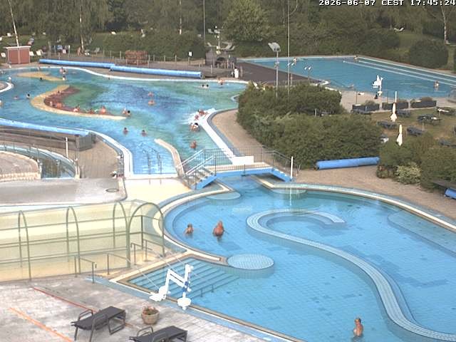 Archiv Foto Webcam Bad Füssing: Blick auf die Johannesbad Therme
