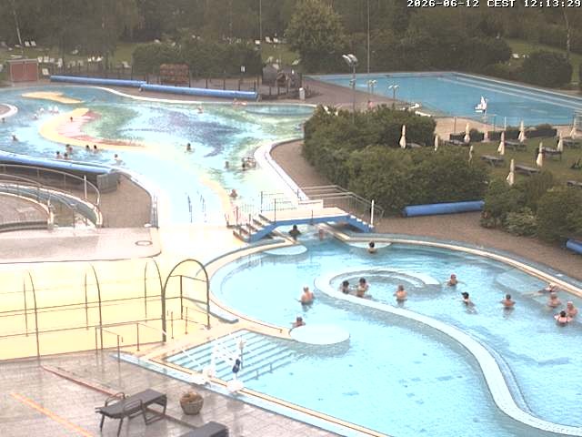 Archiv Foto Webcam Bad Füssing: Blick auf die Johannesbad Therme