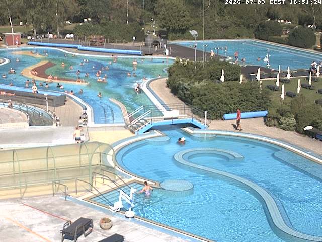 Archiv Foto Webcam Bad Füssing: Blick auf die Johannesbad Therme