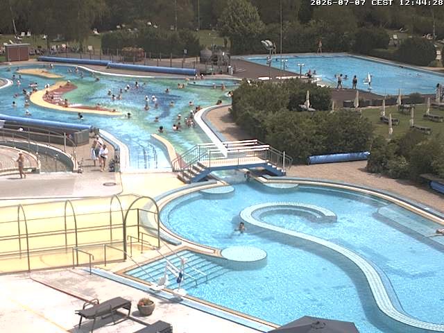 Archiv Foto Webcam Bad Füssing: Blick auf die Johannesbad Therme