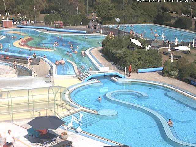 Archiv Foto Webcam Bad Füssing: Blick auf die Johannesbad Therme