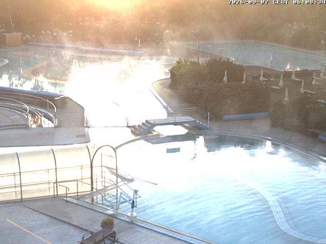 Archiv Foto Webcam Bad Füssing: Blick auf die Johannesbad Therme