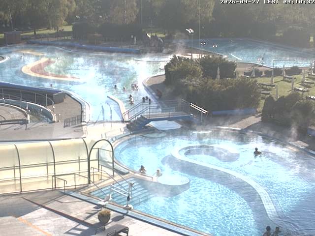 Archiv Foto Webcam Bad Füssing: Blick auf die Johannesbad Therme
