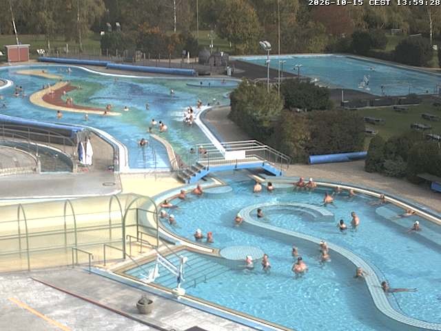 Archiv Foto Webcam Bad Füssing: Blick auf die Johannesbad Therme