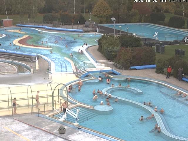 Archiv Foto Webcam Bad Füssing: Blick auf die Johannesbad Therme