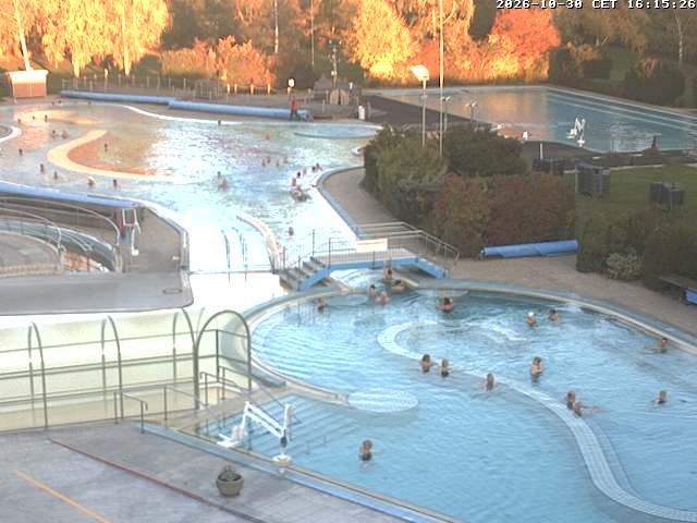 Archiv Foto Webcam Bad Füssing: Blick auf die Johannesbad Therme