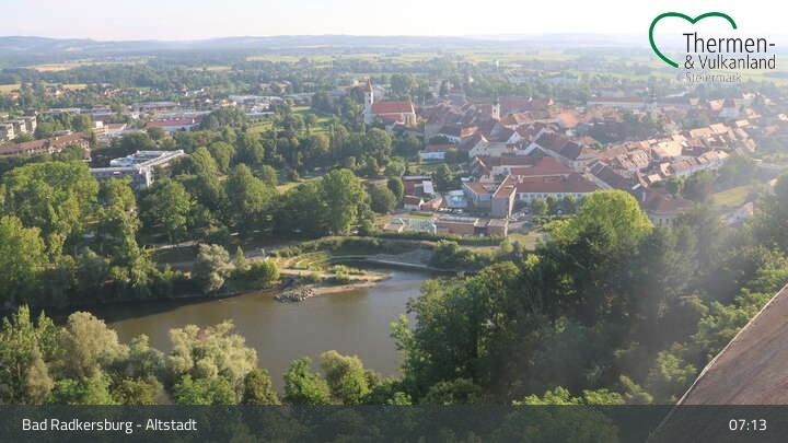 Archiv Foto Webcam Altstadt Bad Radkersburg