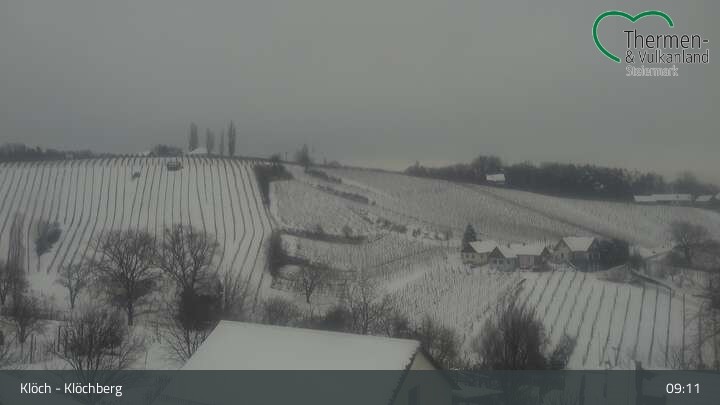 Archiv Foto Webcam Blick auf die Weinberge in Klöch - Klöchberg
