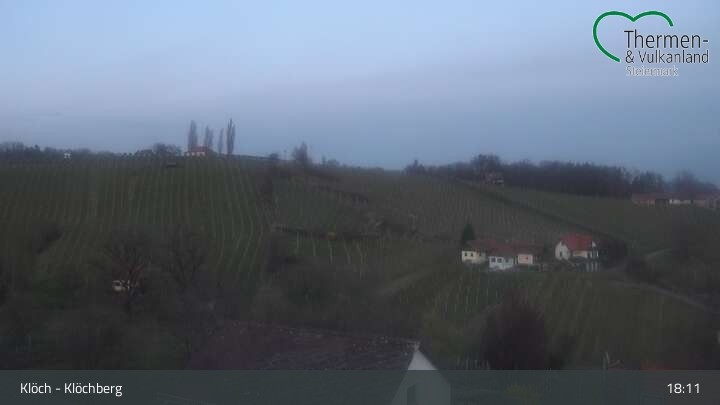 Archiv Foto Webcam Blick auf die Weinberge in Klöch - Klöchberg