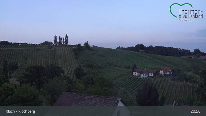 Archiv Foto Webcam Blick auf die Weinberge in Klöch - Klöchberg